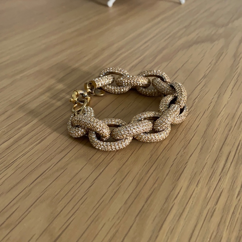 JCrew pave bracelet